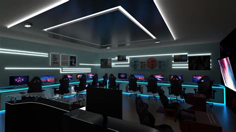 Gaming Cafe Stock Photos, Images & Pictures .